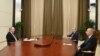 Հայաստանի վարչապետ Նիկոլ Փաշինյանը, Ռուսաստանի նախագահ Վլադիմիր Պուտինը և Ադրբեջանի նախագահ Իլհամ Ալիևը հանդիպում են Սոչիում, 26-ը նոյեմբերի, 2021թ.
