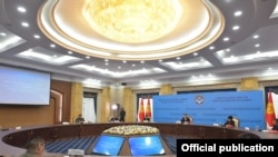Заседание Совета безопасности. Бишкек. 26 ноября 2021 года.
