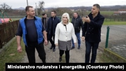 Zorana Mihajlović u Gornjim Nedeljicama (26. novembar 2021)