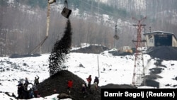 Видобуток вугілля в Боснії, фото ілюстративне