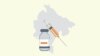 Infographic: Decline in measles vaccination in Montenegro, cover