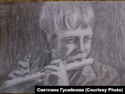 Один из рисунков Саши Чеснокова