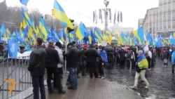 Supporters Of Ukraine's President Rally In Kyiv