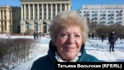 Ольга Старовойтова на Троицкой площади