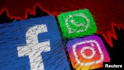 Platformat e kompanisë Meta: Facebook, Instagram dhe WhatsApp. Fotografi ilustruese. 