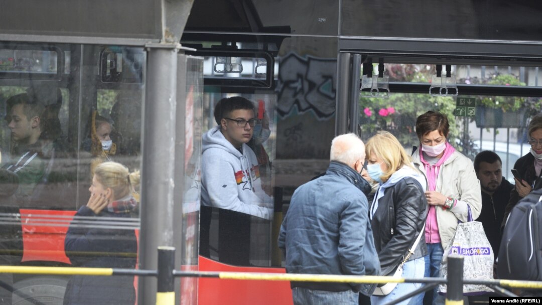 Poštovanje mera protiv korona virusa u Beogradu 