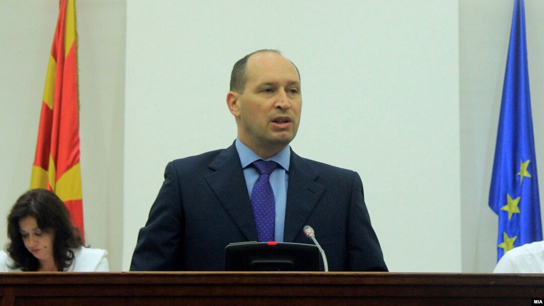 Министерот за финансии Кирил Миноски