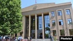 Armenia - A district court building in Yerevan, 27Jun2017.