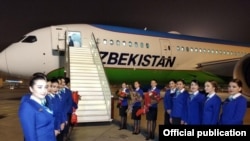 uzbekistan - Boeing 787-8 Dreamliner brought to UZb