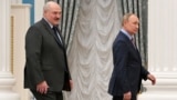 Аляксандар Лукашэнка і Ўладзімір Пуцін