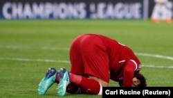 Մոհամադ Սալահը տոնում է գոլը, արխիվ 