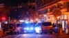 Поліцейські автомобілі на місці нападу, Відень, Авс трія, 2 листопада 2020 року