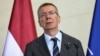 Президент Латвии Эдгарс Ринкевичс