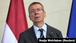 Президент Латвии Эдгарс Ринкевичс