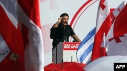 Саакашвили на митинге своих сторонников