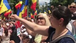 Protest la Chișinău împotriva schimbării sistemului electoral