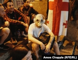 Tbilisi: protest în apropierea clădrii Parlamentului, 21 iunie 2019