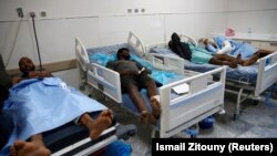 Поранені від авіаудару в Таджурі мігранти перебувають у лікарні в Тріполі, Лівія, 3 липня 2019 року
