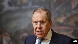  Ministrul rus de externe, Serghei Lavrov.