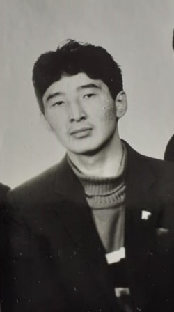 Ерлан Рахимжанов в 1986 году.