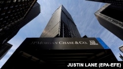 JPMorgan Chase building in New York City (file photo)