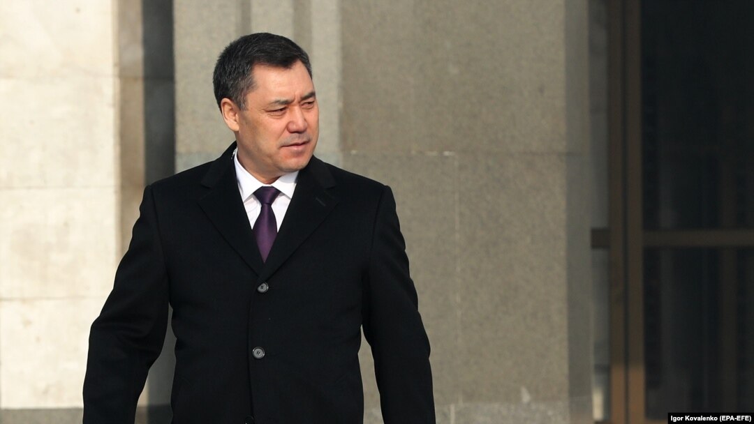 Садыр Жапаров. Архивдик сүрөт.