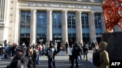 Փարիզի Gare du Nord երկաթուղային կայարանը, 7-ը մարտի, 2025թ․