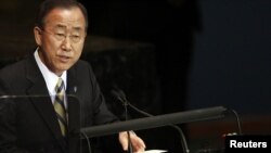 UN Secretary-General Ban Ki-moon says he approves of adding more nations to the UN Security Council.