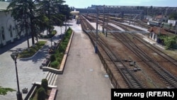 На симферопольском железнодорожном вокзале давно не видно поездов