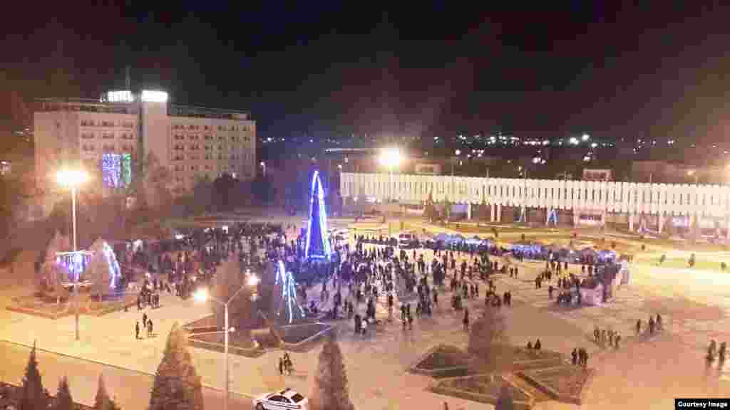 Uzbekistan - New Year celebrations in Samarkand and Navoiy cities