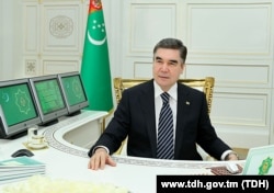 Президент Туркменистана Гурбангулы Бердымухамедов.