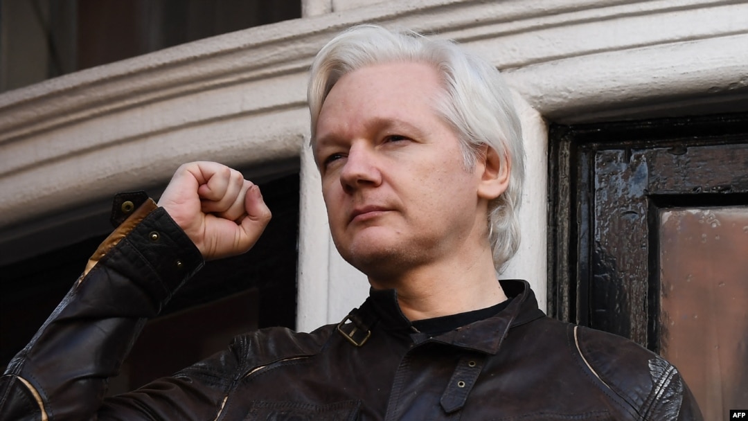 Fondatorul WikiLeaks, Julian Assange. 19 mai 2017.