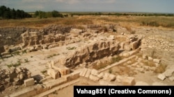 Руины Тигранакерта, города, названного в честь армянского царя Тиграна Великого (95–55 до н. э.).