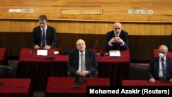 Premijer Nadžib Mikati na sednici parlamenta, 20. septembar 2021.