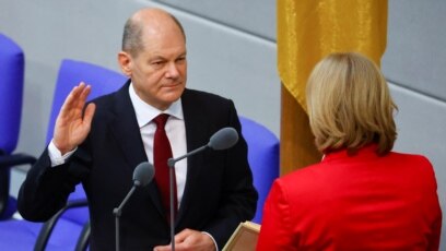 Парламентът на Германия избра социалдемократа Олаф Шолц за канцлер предаде