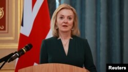 Britanska ministrica vanjskih poslova Liz Truss 