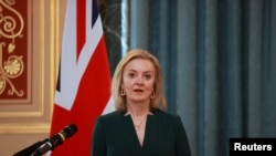 Sekretarja britanike, për Punë të Jashtme, Liz Truss. 