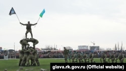Святкування утворення десантно-штурмового батальйону в Феодосії, 2 грудня 2017 року