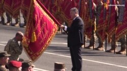 Парад без техніки: Хрещатиком пройшли бійці АТО