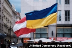 Акція на підтримку України у Відні