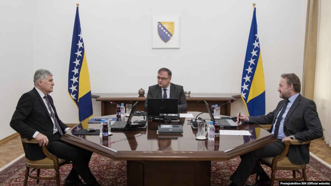 Dragan Čović, Mladen Ivanić i Bakir Izetbegović