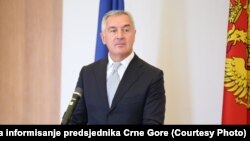 Predsjednik Crne Gore Milo Đukanović