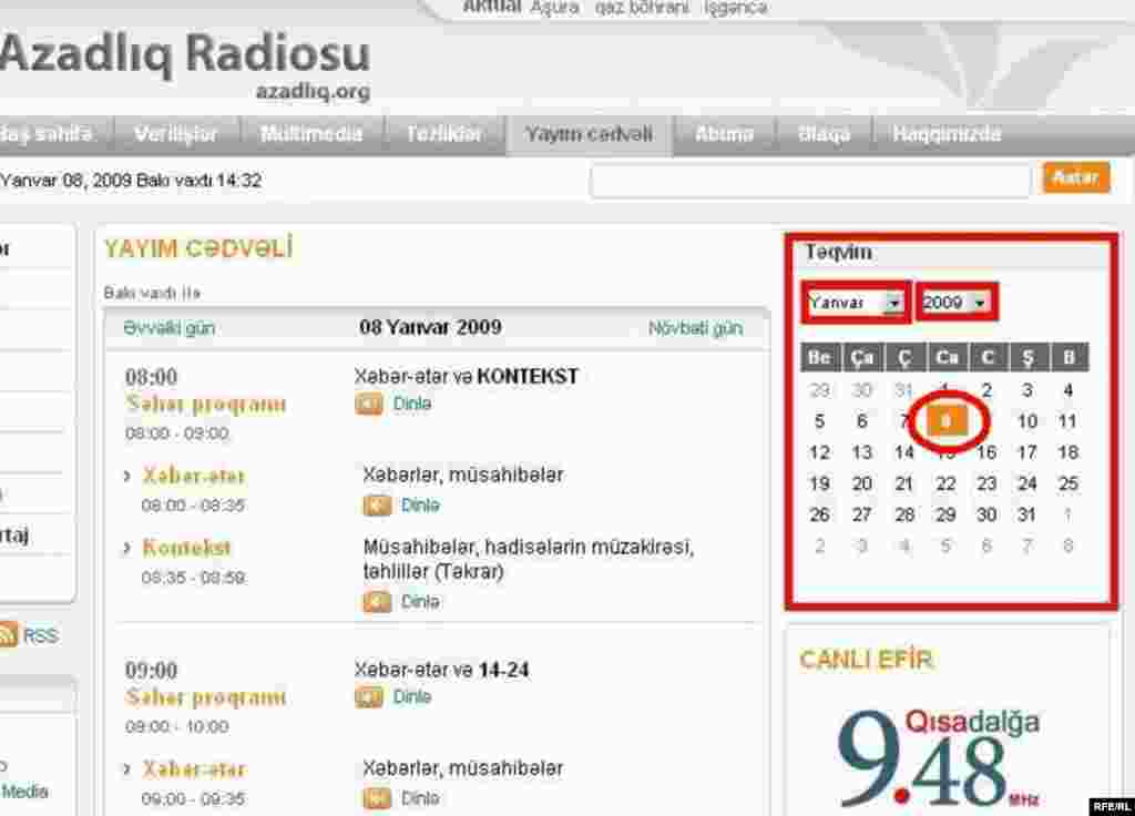 «Azadlıq» radiosunu internetdə necə dinləməli #65