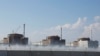 A zaporizzsjai atomerőmű az orosz ellenőrzés alatt álló Enerhodarban 2022. augusztus 30-án