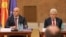 Kryeministri maqedonas, Dimitar Kovaçevski, dhe kryetari i BDI-së, Ali Ahmeti. Fotografi nga arkivi.