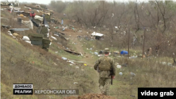 Колишні позиції російської армії на околицях села Благодатне на Херсонщині