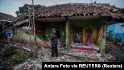 Pasoja e tërmetit në ishullin Java të Indonezisë. 21 nëntor 2022.