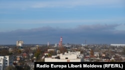 Vedere aeriană asupra Tiraspolului.