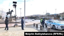 Полиция в Алматы, иллюстративное фото