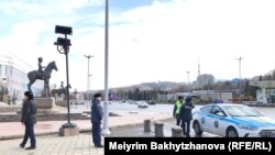Алматынын полициясы (иллюстрациялык сүрөт)